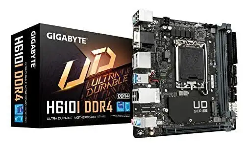 Gigabyte H610I Ddr4 Rev.1.X Motherboard Mini-Itx [Intel H610 Chipset] Mb5740