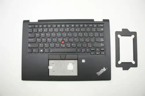 Lenovo Yoga X390 Palmrest Touchpad Cover Keyboard Arabic Black Backlit 02Hl506