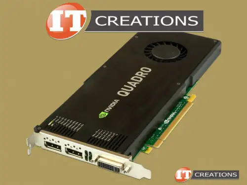Hp Nvidia Quadro K4000 Gpu 3Gb 768 Cores Graphics Processing Unit C2J94At-Hp