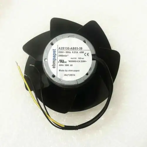 Ebmpapst A2S130-Ab03-39 230V 0.31A 45W 逆變器靜音冷卻風扇