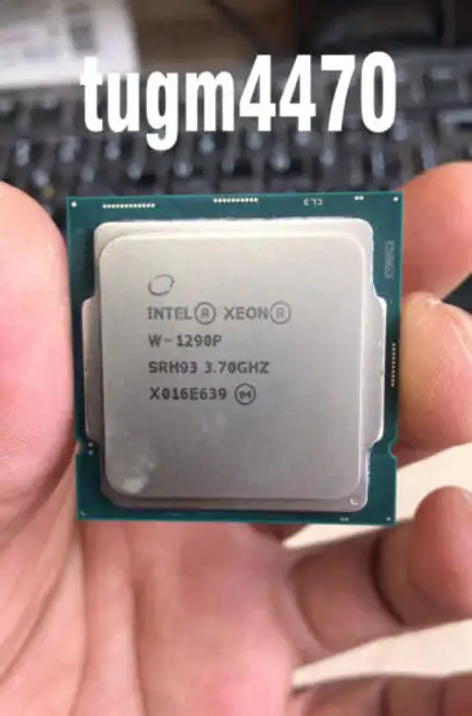 Intel Xeon W-1290P Cpu Processor Srh93 3.7Ghz 10 Cores 20 Threads 20Mb 125W