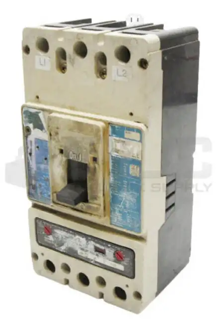 Westinghouse 400A 600V 2Pole Kd35K Circuit Breaker W/ Kt2400T Trip Unit Hjd 65K