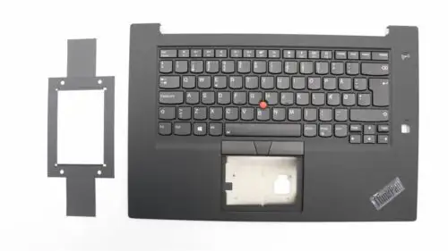 Lenovo Thinkpad P1 Gen 1 Palmrest Touchpad Cover Keyboard Danish Black 01Yu768