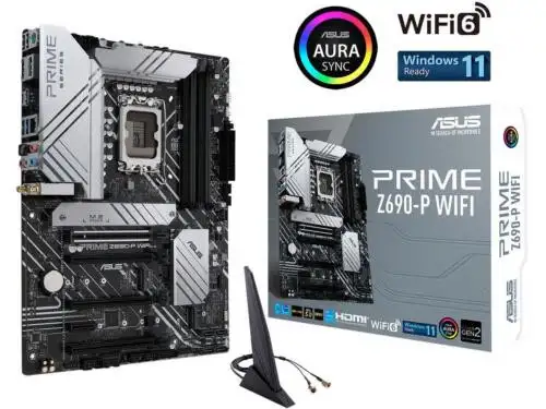 Asus Prime Z690-P Wifi Lga 1700 Intel 12Th Gen Atx Motherboard- Pcie 5.0 Ddr5