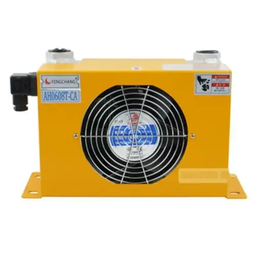 Aj0608T-Ca DC12V-DC48V AC110-AC380V 液壓空氣冷卻器油散熱器套件