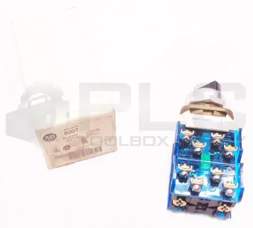 New Allen Bradley 800T-J2Ke7Cv Ser T Selector Switch 3 Pos 800T-J2Ke7 Read
