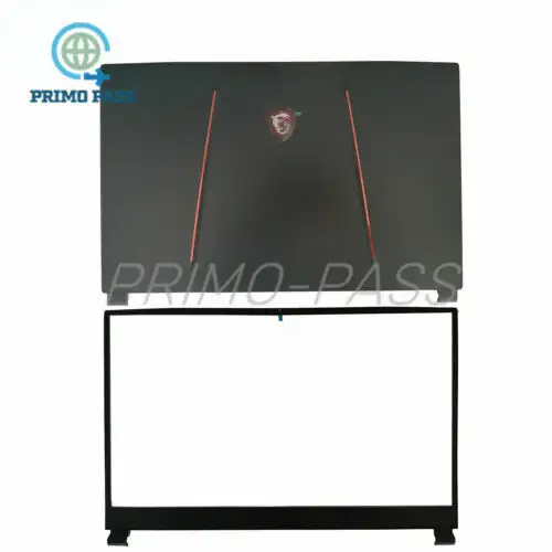 MSI GE75 GE75VR Raider 8RE 8RF MS-17E2 tapa trasera LCD + marco frontal