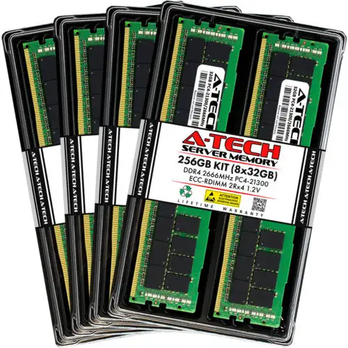 256Gb 8X 32Gb Pc4-2666 Rdimm Asus Rs700A-E9-Rs4 Memory Ram