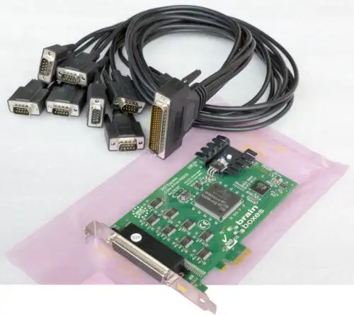 Brainboxes S232 Lynx 8 Port Rs-232 Px-275/279B Prodg6500 V620 串行卡