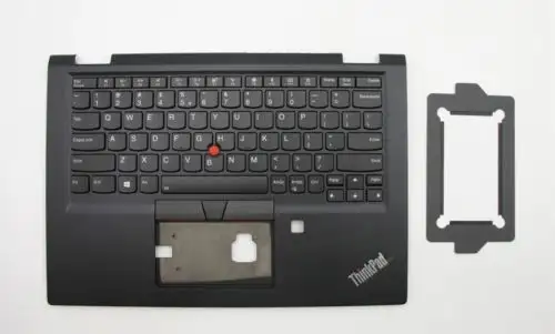 Lenovo Yoga X390 Palmrest Cover Keyboard Us International Backlit Black 02Hl688