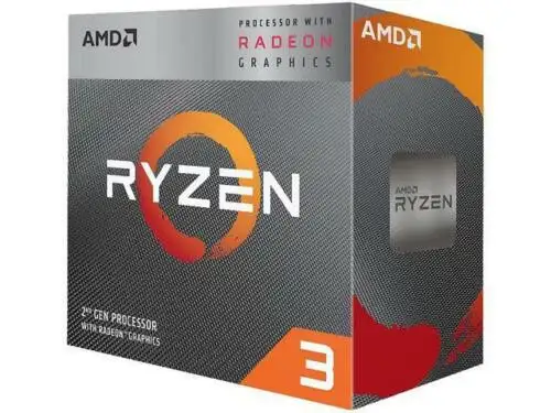 Amd Ryzen 3 3200G 3.6Ghz 4-Core 4-Threads Cpu Processor 65W