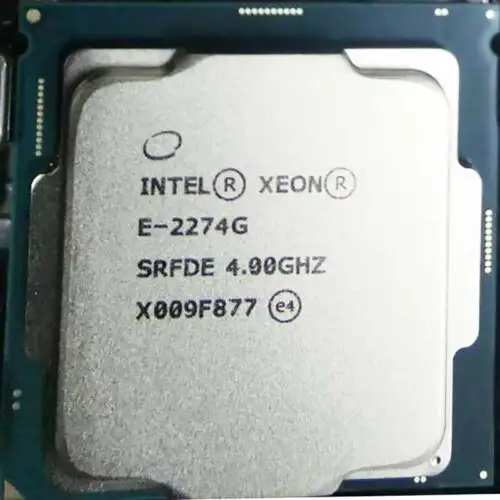 Intel Xeon E-2274G 4.0-4.9Ghz 4 Core 8M 83W Lga 1151 Cpu Processor