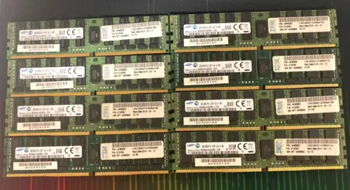 256 Gb ( 8X32Gb) Samsung M386A4G40Dmo-Cpb 4Rx4 Ddr4 2133 Ibm P/N 47J0254