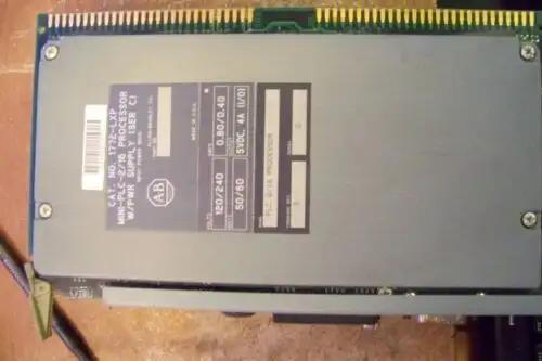 Allen Bradley 1772-Lxp Processor 4K Word Sram 240V 0.8 Amp Mini-Plc-2/16