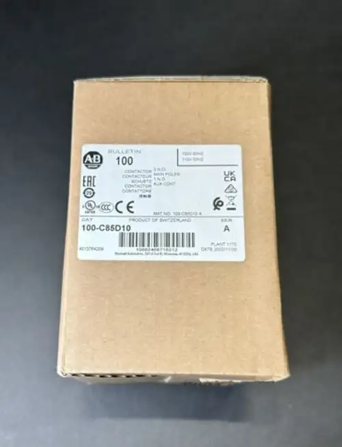 Allen Bradley 100-C85D10 3P 85A 120V 接觸器