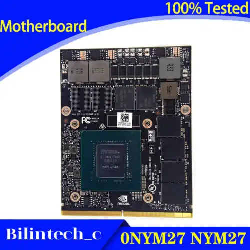 For Dell 7720 Nvidia Quadro P3000 6Gb N17E-Q1-A1 Video Graphics Card 0Nym27