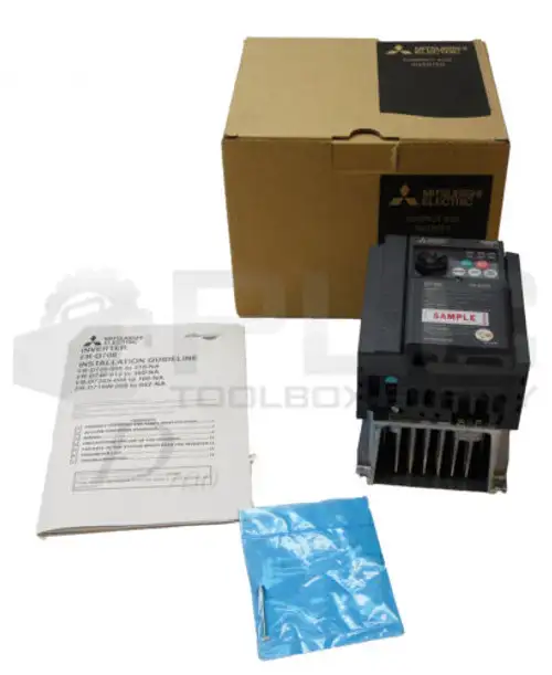 Mitsubishi Fr-D740-036-Na D700 5.9A 3Ph 380-480Vac 緊湊型變頻器