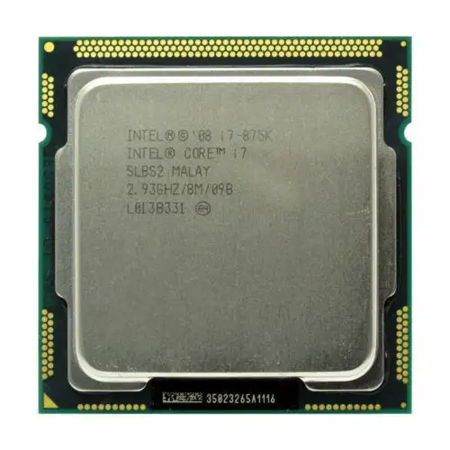 Intel Core I7-875K Processor 2.93Ghz/2.5Gt/S?Slbs2?Lga 1156 Socket H Cpu