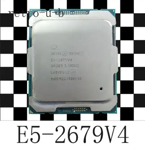 Intel Xeon E5-2679 V4 Sr2K5 2.50Ghz 20 Core Lga2011-3 Cpu Processors 2679V4