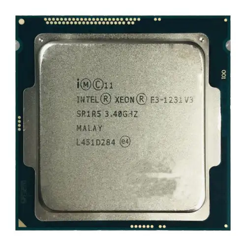 Intel Xeon E3-1231 V3 3.40 Ghz Quad-Core 8 Threads 80W Lga 1150 Cpu Processor