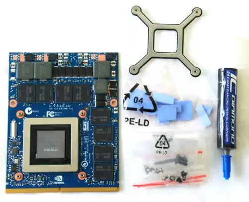 Clevo P870Dm Gpu-1 Upgrade Kit; Nvidia Gtx 980M; 8Gb Ddr5; Mxm 3.0B