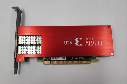 Xilinx Alveo A-U25-P06G-Pqg-014 Sfp28 U25 25Gigabit tarjeta Ethernet PCI-E 3.0