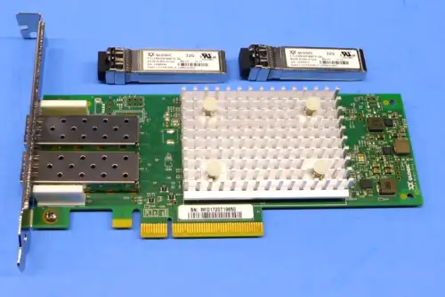 Qlogic Qle2742-Del N88Pr 32Gb dvouportový hostitelský sběrnice adapter plné výšky