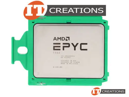 Dell Systems Locked 32C Processor 2.5Ghz 180W Sp3 Cpu 2Nd Gen Amd Epyc 7502-Dell