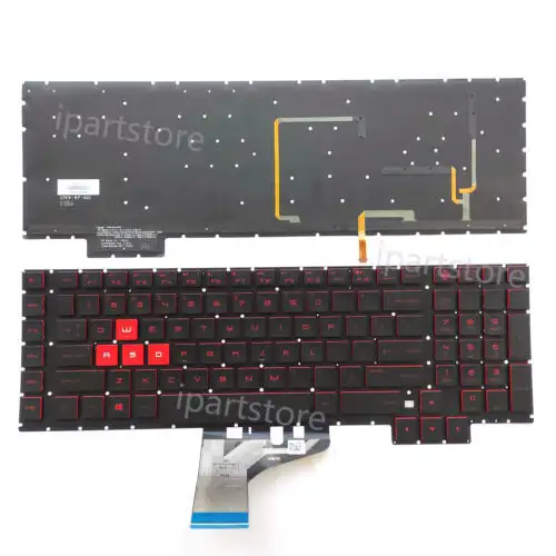 HP Omen 17-An 17-An001Ca 17-An008Ca 17-An010Ca 背光鍵盤黑色