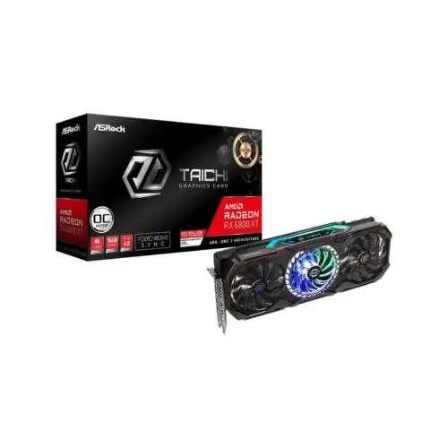 Asrock Graphicboard Rx 6800 Xt Taichi X 16G Oc Amd Radeon Rx6800 Xt Gddr6 16Gb