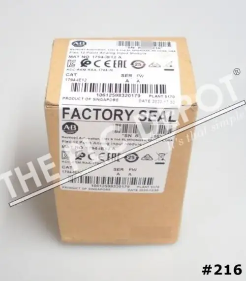 Allen Bradley 1794-IE12 Flex 12Pt 模擬輸入模組