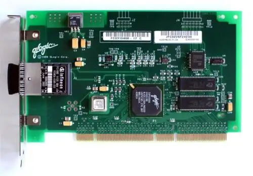 Qlogic Fc0310406-17 C Fiber Channel Host Adapter Pci-X Qla2200F/66