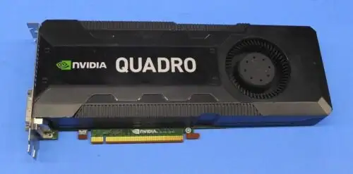Genuine Nvidia Quadro K5000 4Gb Gddr5 Pci-E 2.0 X16 Video Card Dell Rcfkt
