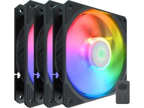 Cooler Master Sickleflow 120 V2 Addressable Rgb 3 In 1 Square Frame Fan