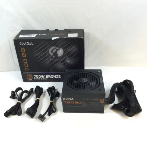 Evga 700 Bq Black 80+ Bronze 700W Semi Modular Power Supply
