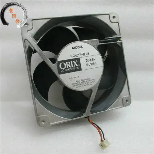 Orix F0427-B14 48V 0.28A 14014050Mm ventilateur de refroidissement silencieux pour onduleur