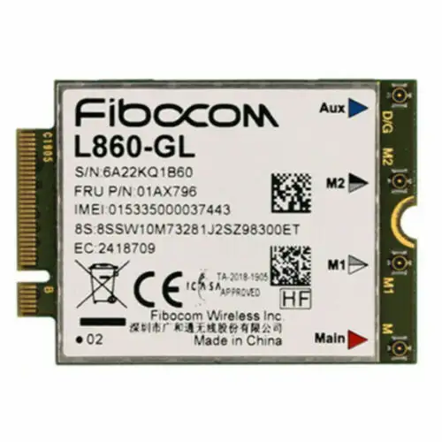01Ax796 L860-Gl Wwan Card For Lenovo Thinkpad X1 Carbon 7Th 8Th X1 Yoga 4Th T490
