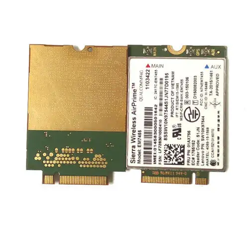 01Ax756 Lenovo Thinkpad Sierra Gobi6000 Em7455 4G Wwan Lte L570 A475 P51 P71