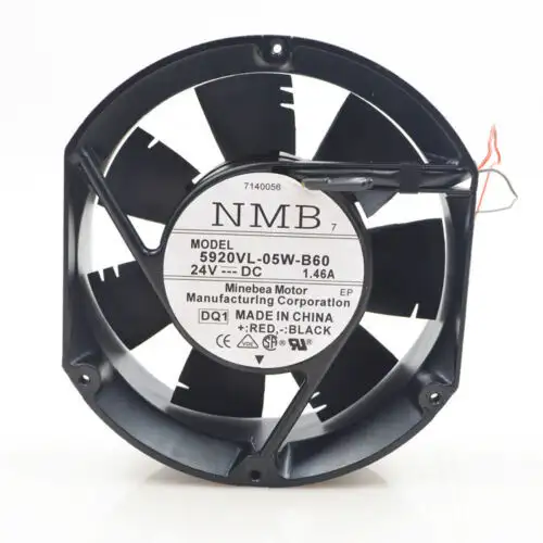 Nmb 5920Vl-05W-B60 DC24V 1.46A 17251 17cm ventola di raffreddamento per inverter