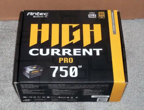 Antec Hcp-750 750-Watts 80Plus 高電流電源