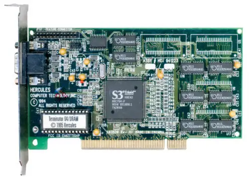 Hercules S3 Trio64V+ 2Mb Edo Pci Terminator 64/Video