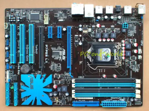Asus P7P55 Lx Motherboard Socket 1156 Ddr3 Intel P55 Working