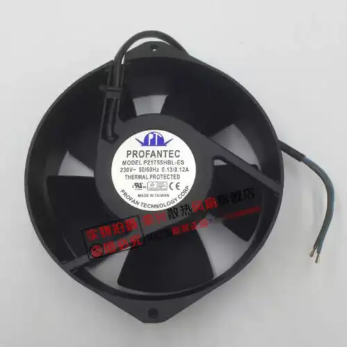 Profantec P21755Hbl-Es Ac230V17055 hoogtemperatuur koelventilator
