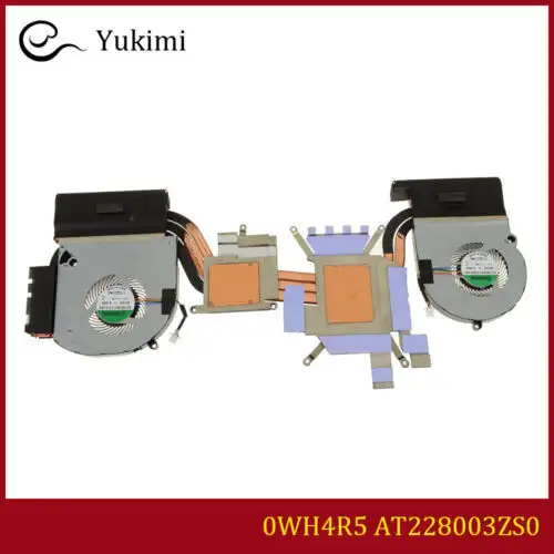 0Wh4R5 At228003Zs0 For Dell Alienware 15 R3 Cpu/Graphics Cooling Heatsink Fan