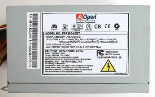 Fsp300-60Bt P/N: 56.04300.A01 300W zasilacz