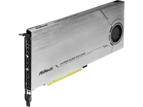 Asrock Add-On Card Model Hyper Quad M.2 Card
