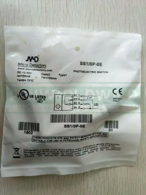 Micro Detectors Ss1-0P-0E เซ็นเซอร์สวิตช์โฟโตอิเล็กทริก