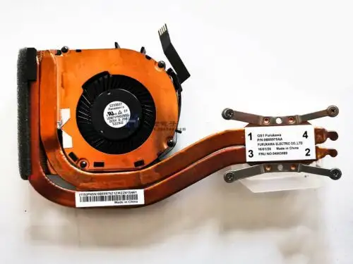 04W3589 For Lenovo Thinkpad X1 Carbon X1 Gen Cpu Cooling Fan With Heatsink