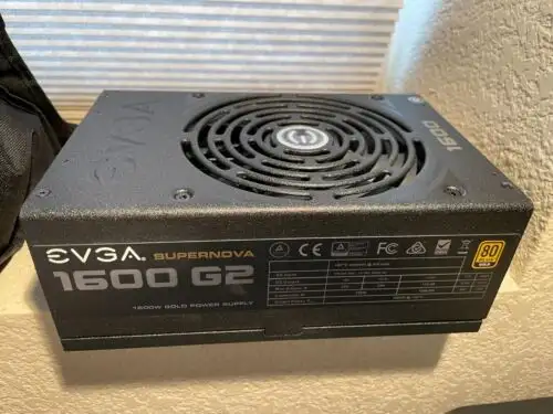 Evga Supernova 1600 G2 120-G2-1600-X1 80+ Gold 1600W - Black