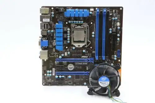 Msi Z77Ma-G45 Z77 Motherboard Lga 1155 Ddr3 + Intel I5 2500K Cpu 3.2Ghz E63